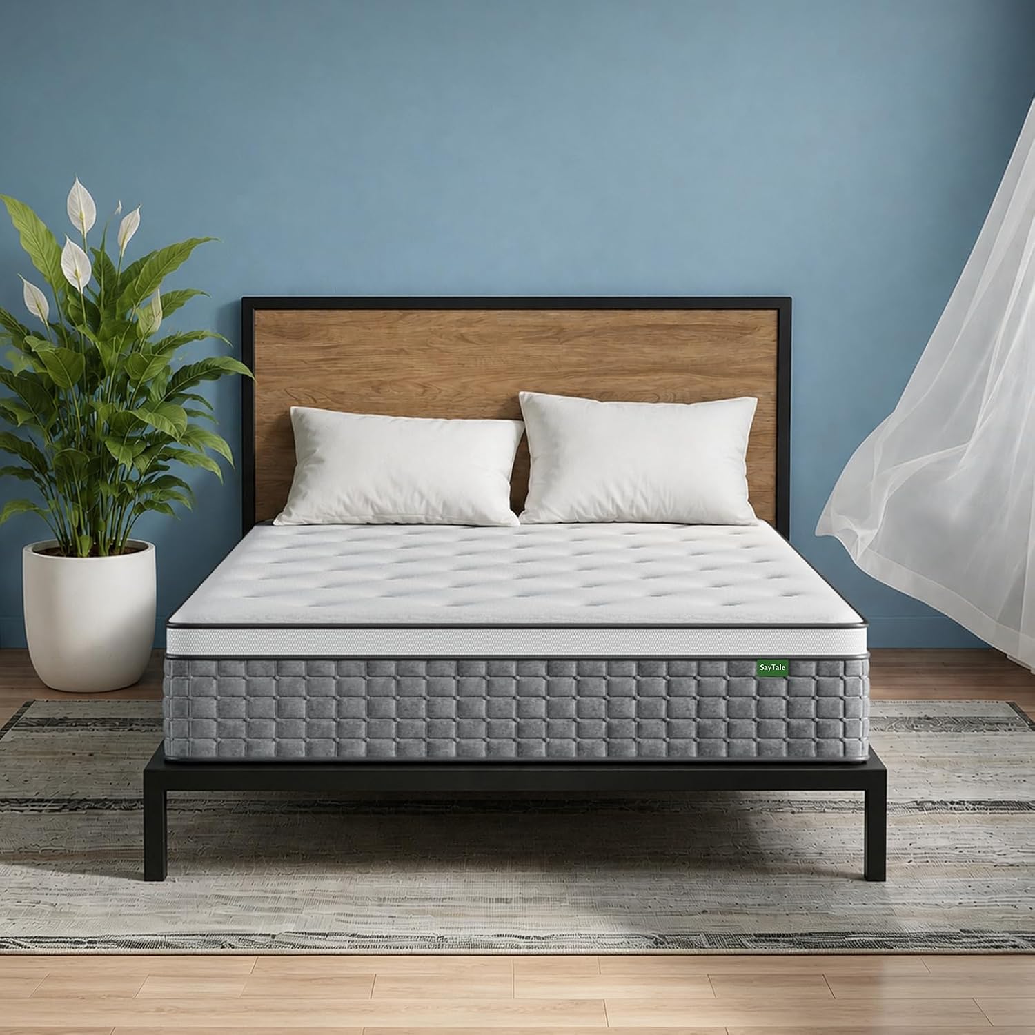 Memory Foam Mattress In A Box Queen - Materasso Queen, Materassi ibridi Queen Size