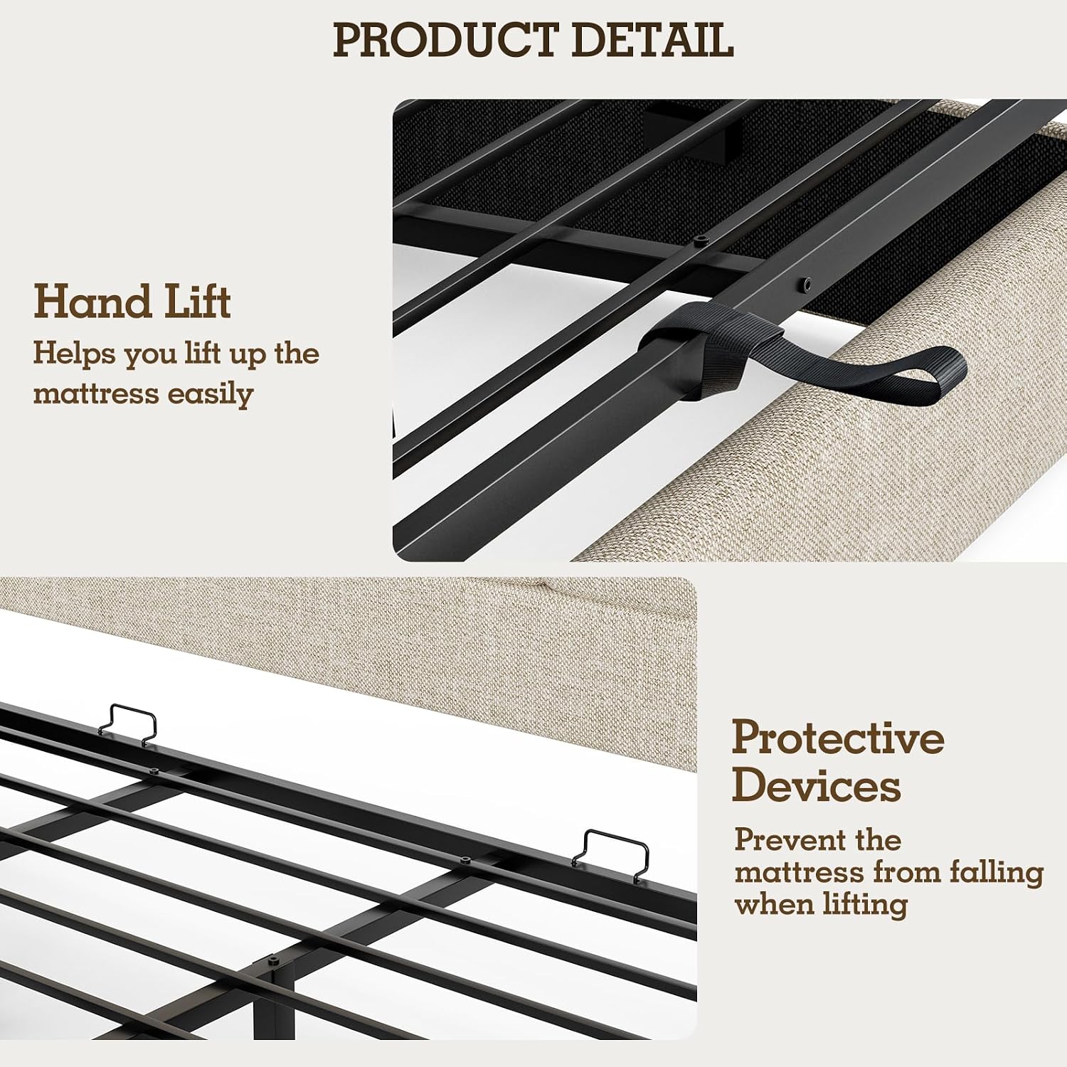 Letto matrimoniale imbottito i - Gas Lift Storage Bed Hydraulic recensione e prezzo