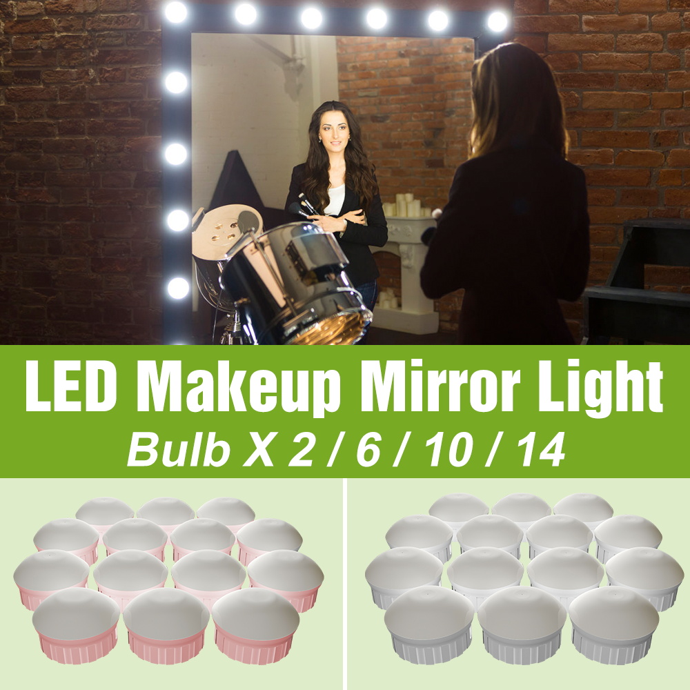 Lampadina LED per Specchio da  - Dressing Table Vanity With Lighted Mirror recensione e prezzo