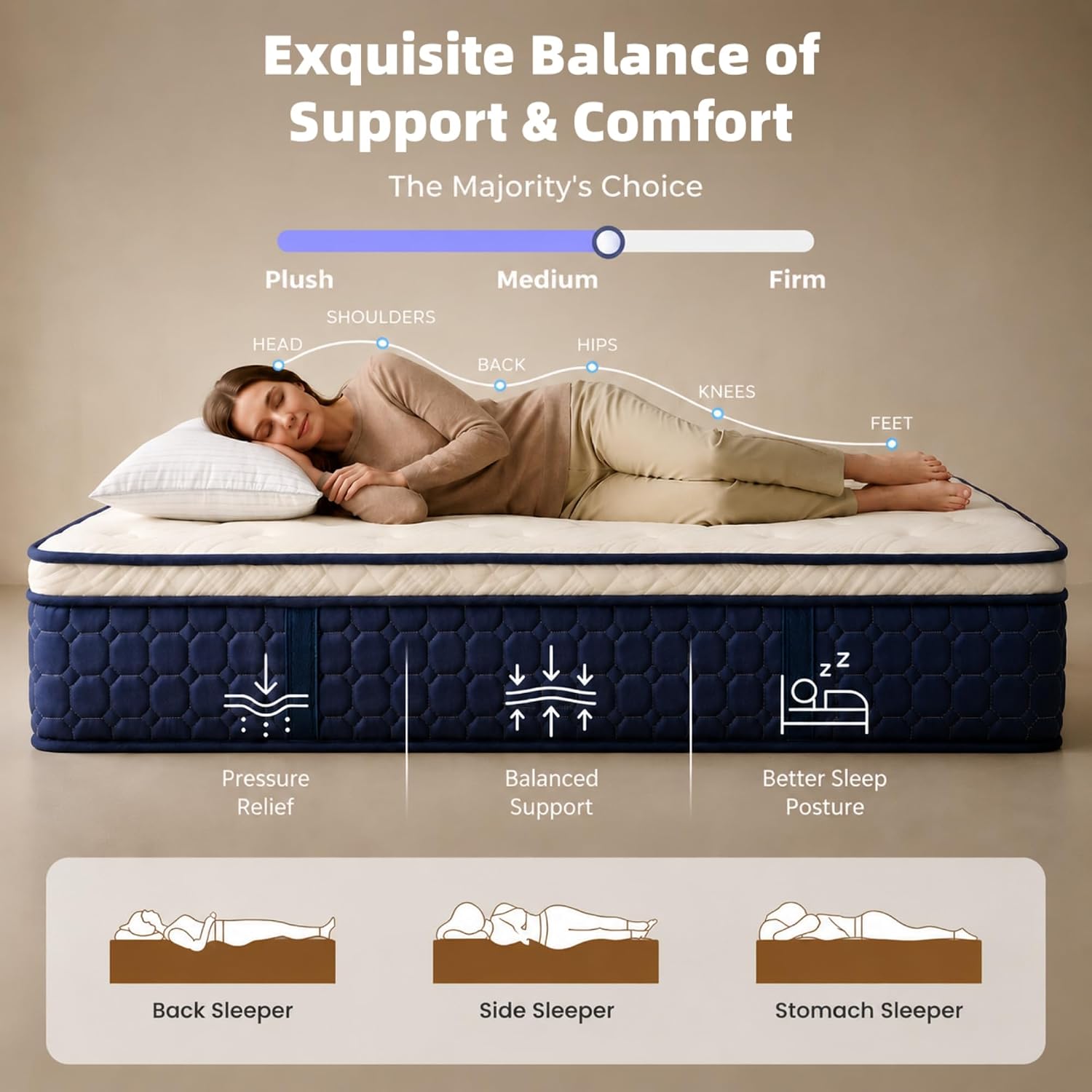 Materasso matrimoniale, matera - Memory Foam Mattress In A Box Queen recensione e prezzo